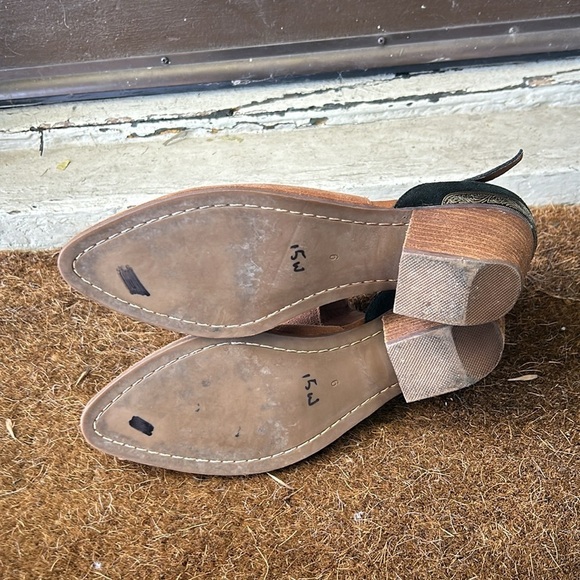 Jeffery Campbell Woodruff Cutout Ankle Booties Anthropologie Boho Sz 9 - Picture 15 of 16